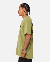 Stussy Italic No. 4 T-Shirt Pigment Olive