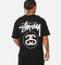 Stussy SS Link T-Shirt Black/White