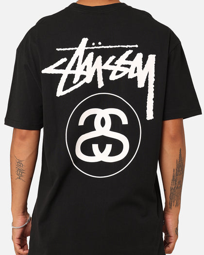 Stussy SS Link T-Shirt Black/White