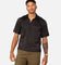 XXIII Jet Satin Button Up Shirt Black
