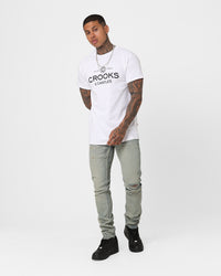 Crooks & Castles City Of Chains T-Shirt White