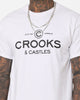 Crooks & Castles City Of Chains T-Shirt White