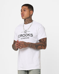 Crooks & Castles City Of Chains T-Shirt White