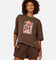 Jordan Women's Oversized Graphic T-Shirt Baroque Brown/Legend Coffee
