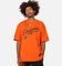 New Era Los Angeles Dodgers 'Scary Nights' Oversized T-Shirt Orange/Black