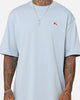 Jordan Brand Sneaker Patch Crew T-Shirt Blue Grey