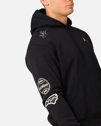 Jordan Essentials Fleece Pullover Hoodie Black/White