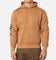 Jordan Essentials Fleece Pullover Hoodie Dark Brown/White