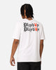 Playboy Bunny O Gothic Stack T-Shirt White