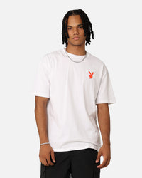 Playboy Bunny O Gothic Stack T-Shirt White