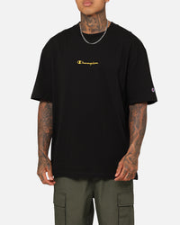 Champion Embroidered T-Shirt Black