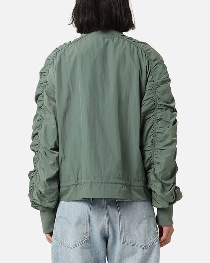 Adidas Women's Light Weight Bomber Jacket Trace Green