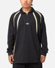 Adidas Rugby Long Sleeve Polo Shirt Black