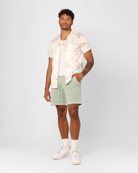 XXIII Anthony Button Up Shirt Cream/Red/White
