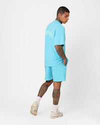 Fallen Breed Monogram T-Shirt Aqua