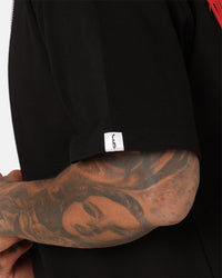 Fallen Breed Monogram T-Shirt Black/Red