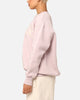 Nike Women's Sportswear Phoenix Fleece Oversized Logo Crewneck Platinum Violet/Light Orewood Brown/Smokey Mauve