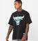 Mitchell & Ness Chicago Bulls Ice Blue Logo T-Shirt Faded Black