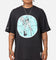 Mitchell & Ness Boston Celtics Ice Blue Logo T-Shirt Faded Black