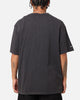 Mitchell & Ness Miami Heat Ice Blue Logo T-Shirt Faded Black