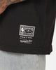 Mitchell & Ness Miami Heat Ice Blue Logo T-Shirt Faded Black