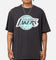 Mitchell & Ness Los Angeles Lakers Ice Blue Logo T-Shirt Faded Black