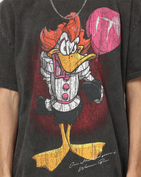 American Thrift X Warner Bros. Daffywise Heavyweight Vintage T-Shirt Black Wash