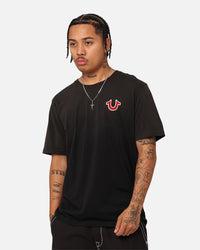 True Religion JV7 Washed T-Shirt Jet Black