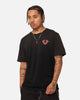 True Religion JV7 Washed T-Shirt Jet Black