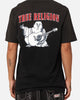 True Religion JV7 Washed T-Shirt Jet Black
