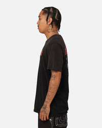 True Religion JV7 Washed T-Shirt Jet Black