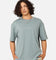 Champion Heritage New Script T-Shirt Sage Shimmer Green