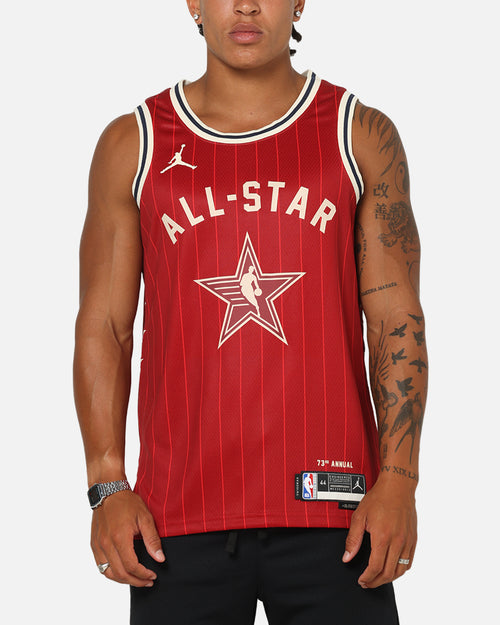 Jordan Donovan Mitchell All-Star 73rd Anniversary Swingman Jersey Team Crimson