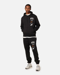 Nike Club Fleece Pullover Hoodie Black/Sail