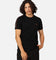 Fred Perry Contrast Tape Ringer T-Shirt Black/Whisky Brown