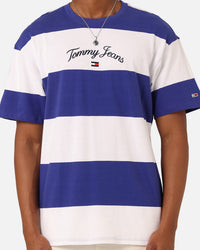 Tommy Jeans Relaxed Colour Block Serif T-Shirt White/Multi