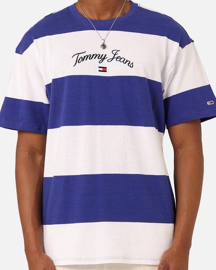 Tommy Jeans Relaxed Colour Block Serif T-Shirt White/Multi