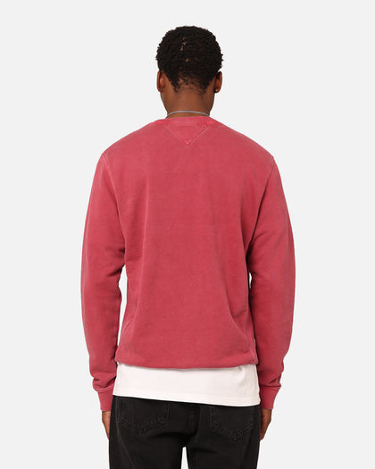 Tommy Jeans Relaxed Grunge Arch Crewneck Rouge