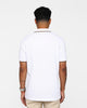 Fred Perry Twin Tipped Polo Shirt White/Silky Peach/Uniform Green