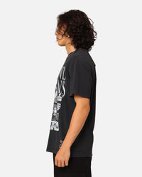 Mitchell & Ness Oakland Raiders 3 Time Super Bowl T-Shirt Faded Black