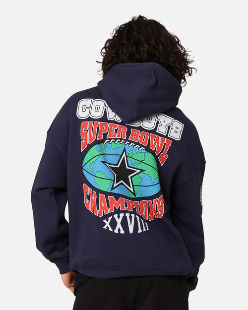 Mitchell & Ness Dallas Cowboys Super Bowl World Hoodie Navy