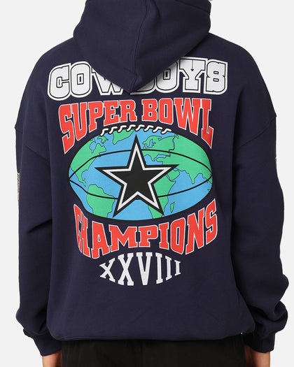 Mitchell & Ness Dallas Cowboys Super Bowl World Hoodie Navy