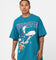 Mitchell & Ness Charlotte Hornets Break Free T-Shirt Hornets Teal
