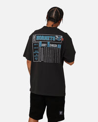 Mitchell & Ness Charlotte Hornets Larry Johnson Player & Stats T-Shirt Black