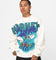 Mitchell & Ness Charlotte Hornets Suns Out Crewneck Vintage White