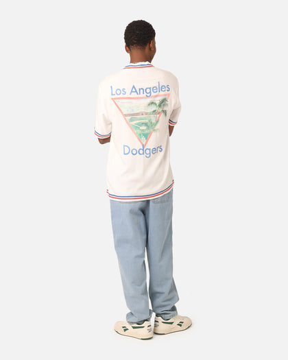 Majestic Athletic Los Angeles Dodgers MLB Team Shirt Vintage White