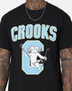 Crooks & Castles Varsity Angels T-Shirt Black