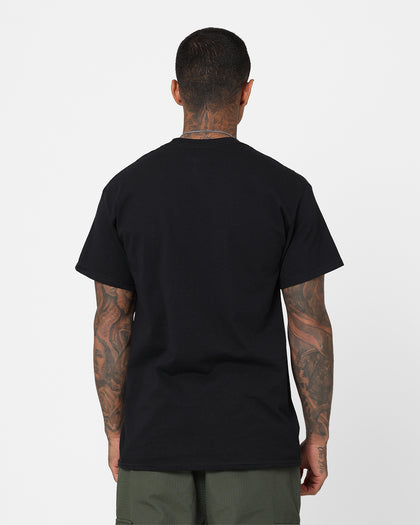 Crooks & Castles Varsity Angels T-Shirt Black