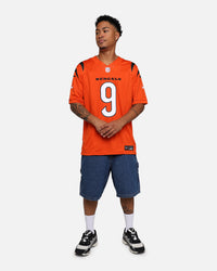Nike Cincinnati Bengals Joseph Burrow #9 Limited Jersey University Orange