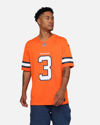 Nike Denver Broncos Russell Wilson #3 Limited Jersey Brilliant Orange